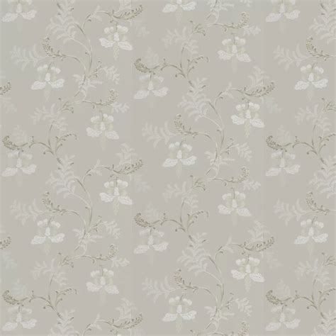 Bellflower Por Colefax And Fowler Silver Papel Pintado Wallpaper