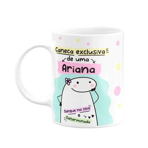 Caneca Flork Bento Cake Signos Ariana Ries X Cara Flork Elo