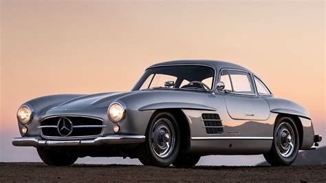 mercedes benz sl gullwing fetches  million