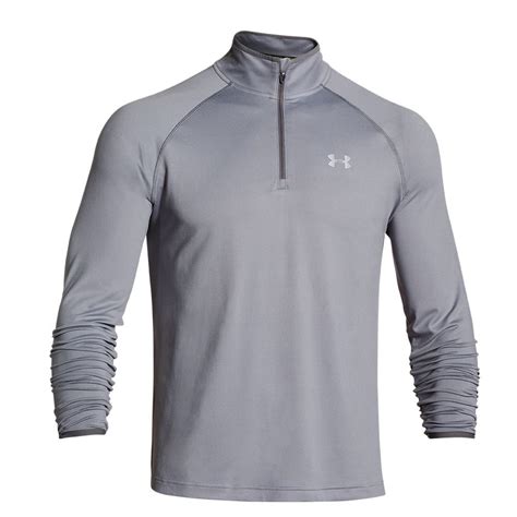 Sale Under Armour Heatgear Flyweight 1 4 Zip Cover Up Long Sleeve Pullover Ebay