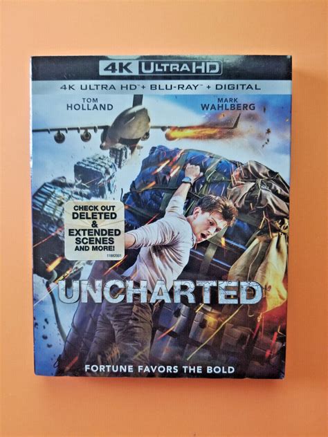 New Uncharted 4k Blu Ray Digital 2022 Grelly Usa