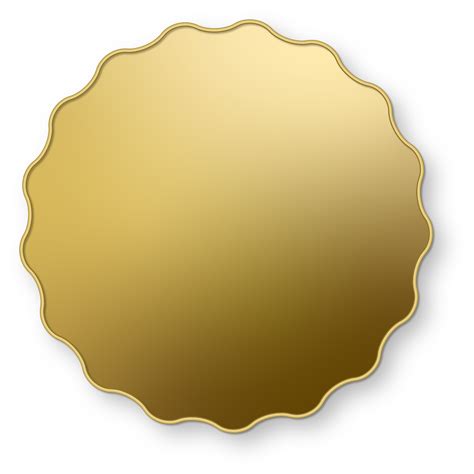 etiqueta de rótulo de círculo dourado 12174009 PNG