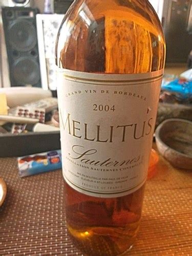 Paul de Ville Mellitus Sauternes Vivino 日本