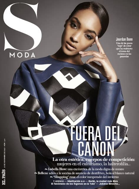 Jourdan Dunn By Alan Gelati For S Moda November Hot PHOTOSHOOT