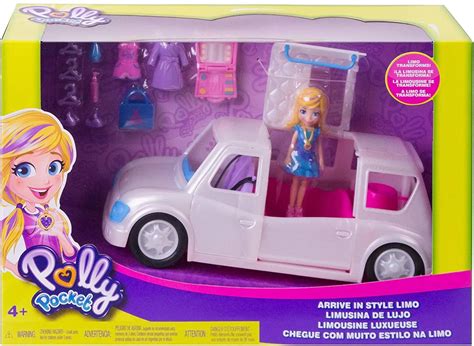 Veículo e Boneca Polly Pocket Limosine de Luxo GDM19 Mattel