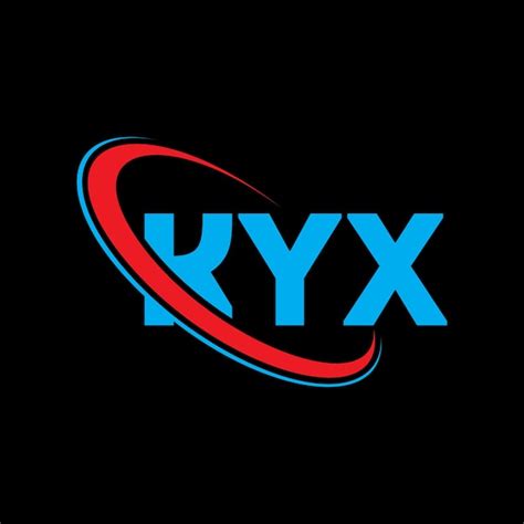 Logotipo Kyx Kyx Letra Kyx Carta Diseño Del Logotipo Iniciales Kyx Logotipo Vinculado Con