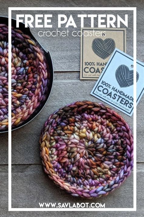 Free Crochet Coaster Pattern Artofit