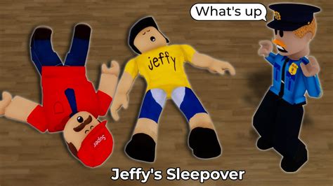 Sml Roblox Jeffy S Sleepover Roblox Brookhaven Rp Funny Moments