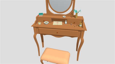 Xyzhw Detailingdressingtable Download Free 3d Model By Arilinka