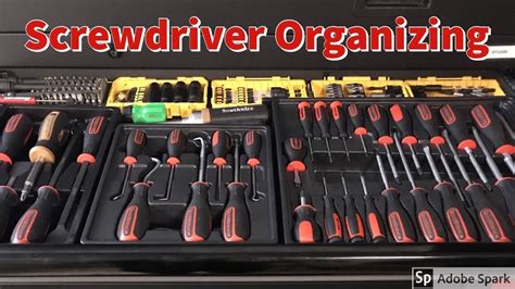 Tool Talk Ep 6 Organizing Your Toolbox Screwdrivers Youtube