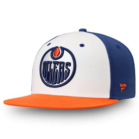 Men's Edmonton Oilers Fanatics Branded Vintage Retro Secondary Logo Sn ...