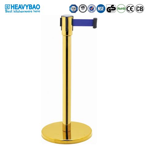 Heavybao Retractable Railing Stanchion Queue Barricade Stands China