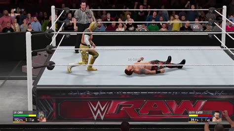 Sin Cara Vs Heath Slater Normal Match Raw Youtube