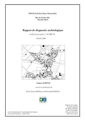 Calaméo Rapport de diagnostic archéologique