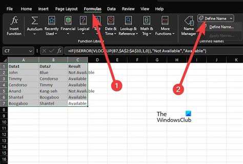 How To Create Named Ranges In Excel