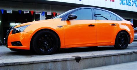 Chevrolet M Cruze Is Orange And Black In China