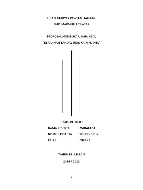 Contoh Proposal Bisnis Plan Makanan Pdf Perumperindo Co Id