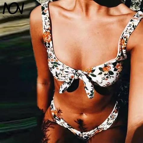 Bikini Set Swimwear Swimsuit Of Women Sexy Bandage Patchwork