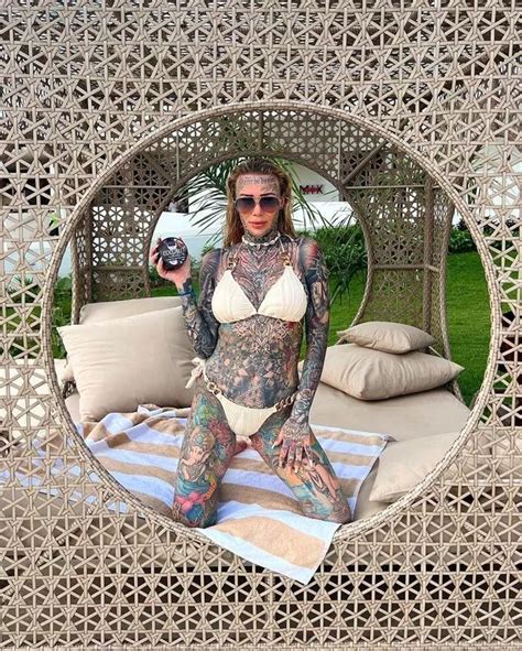 Britains Most Tattooed Woman Flaunts £35k Ink Collection In Makeup