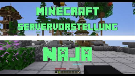 Minecraft Servervorstellung Naja Deutsch 2020 YouTube