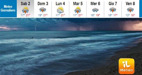 Meteo STABIA oggi e domani temporali e schiarite Lunedì 4 nubi sparse