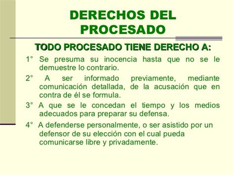 El Debido Proceso