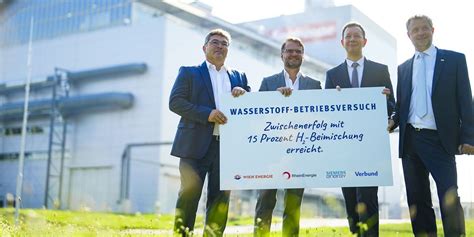 Wasserstoff In Gasturbine Wiener Versuch Erzielt 15 Prozent