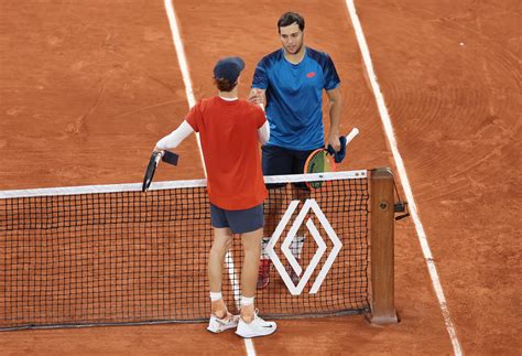 Jannik Sinner Sails Past Pavel Kotov Remains On Roland Garros Title Course