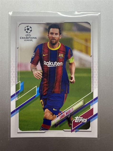 Lionel Messi Topps Uefa Champions League Japan