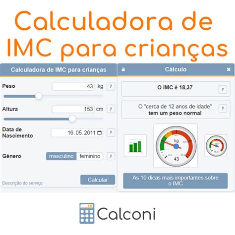 Mesquita confiabilidade definhar calcular imc de criança piso