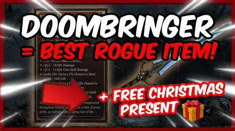 Diablo Why Doombringer Is Op For Rogue Free Christmas Present