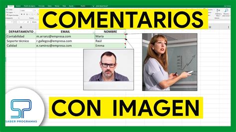 C Mo Insertar Imagen En Comentario De Excel Youtube