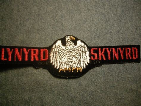 Lynyrd Skynyrd Iron On Patch Eagle Logo Vintage