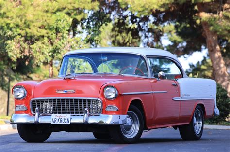 350 Powered 1955 Chevrolet Bel Air 2 Door Hardtop For Sale On BaT