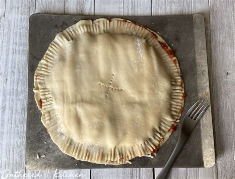 Pizza Pie with Premade Pie Crust | Gathered in the Kitchen