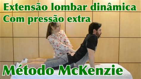 Extens O Lombar Din Mica Do M Todo Mckenzie Press O Extra Do