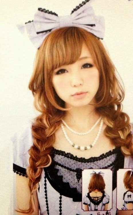 Lolita Kawaii Hairstyle Trecce Capelli