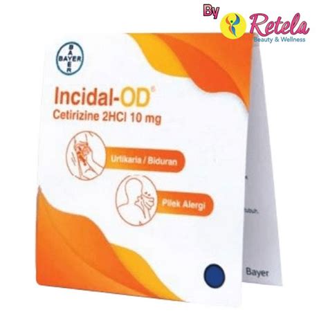 Jual Incidal Od Mg Strip Capsul Shopee Indonesia