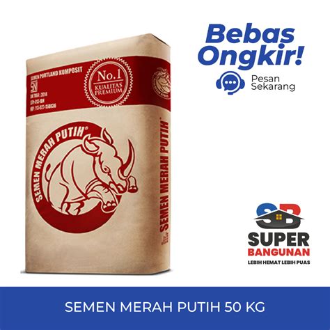 Jual Semen Merah Putih Kg Non Layanan Termurah Shopee Indonesia