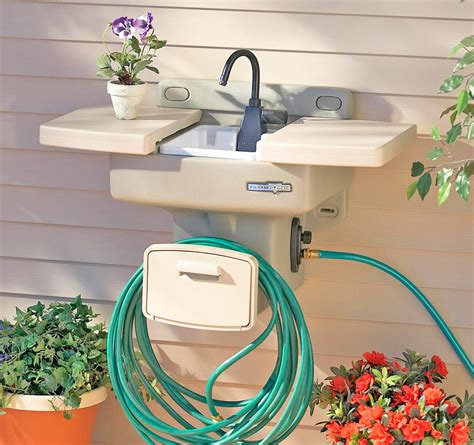 Outdoor Garden Sink Station At Tasha Hyman Blog