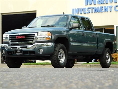 2007 Gmc Sierra 2500hd Classic Sle Crew Cab 4x4 6 6l Duramax Diesel Lbz Motor