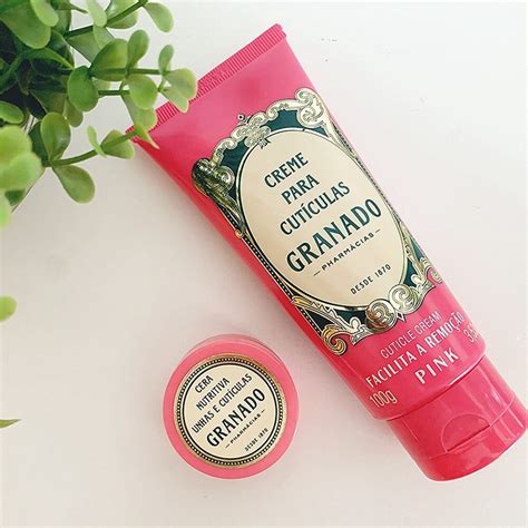 Creme Para Cutículas Pink Granado 100g Loja Lemis