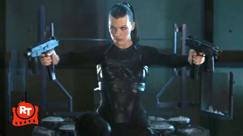 Resident Evil Afterlife Alice Clones Vs Wesker Scene