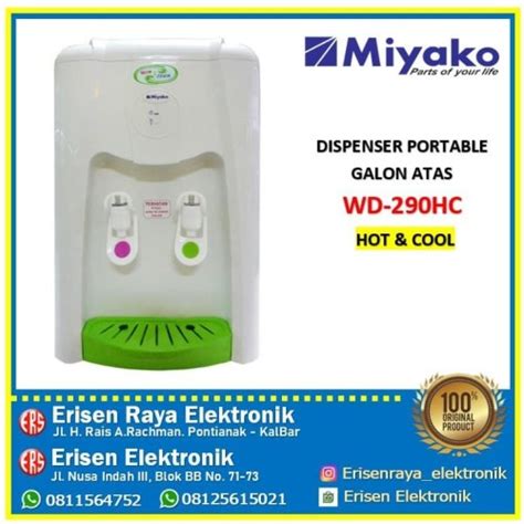 Jual Miyako Dispenser Hot And Cool WD290HC WD 290 HC Miyako Kota