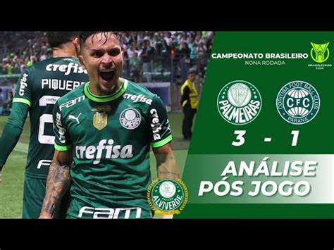 Pós jogo Palmeiras 3x1 Coritba Brasileirão 2023 YouTube