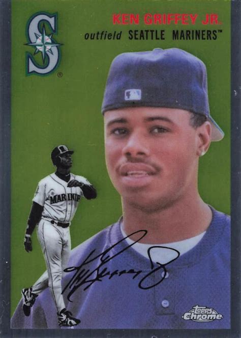 Ken Griffey Jr Prices Topps Chrome Platinum Anniversary