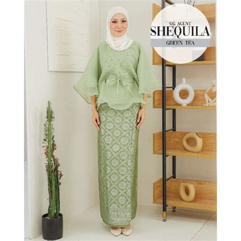 Baju Raya Shequila Kaftan By Gerobok Gaga Shopee Malaysia