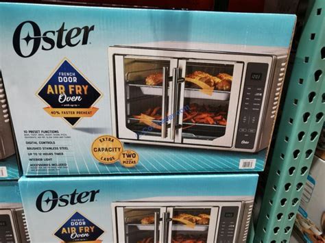 Oster French Door Toaster Oven With Air Fry Costcochaser