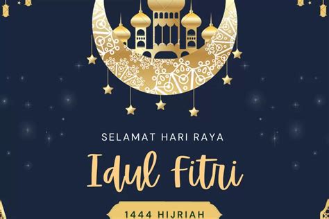 Berikut Contoh Kartu Ucapan Selamat Hari Raya Idul Fitri Untuk