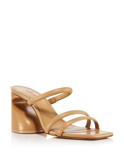 Cult Gaia Zuma Sandals In Brown Lyst